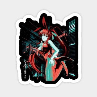 The Path of the Red Dragon High School DxD Journey Shirt Magnet