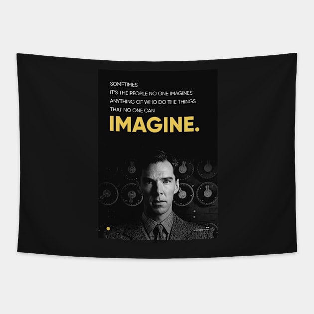 The Imitation Game Tapestry by shivram