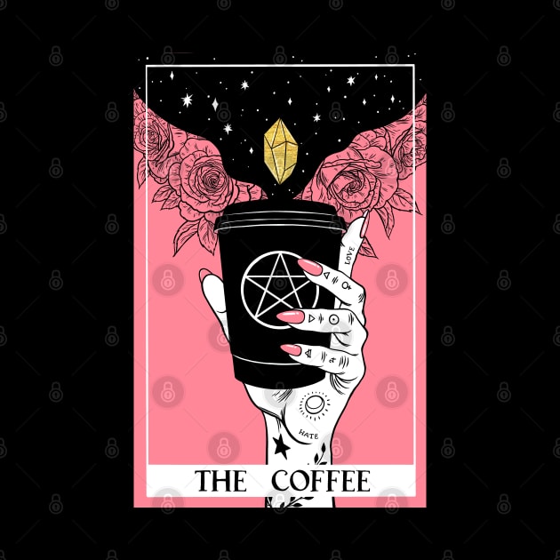 Tarot card The Coffee by OccultOmaStore