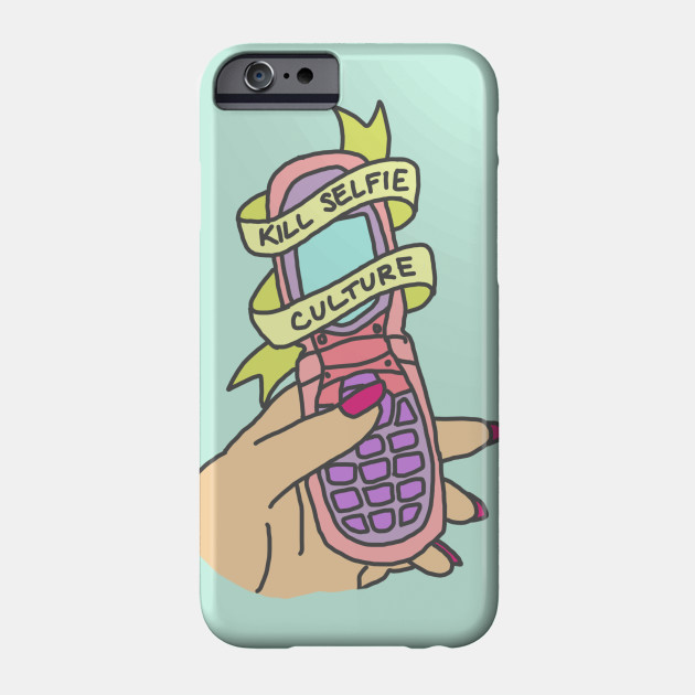 Kill Selfie Culture Phone Emoji Tumblr 90s Grunge Hipster Pastel