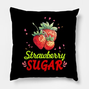 Strawberry Sugar Pillow