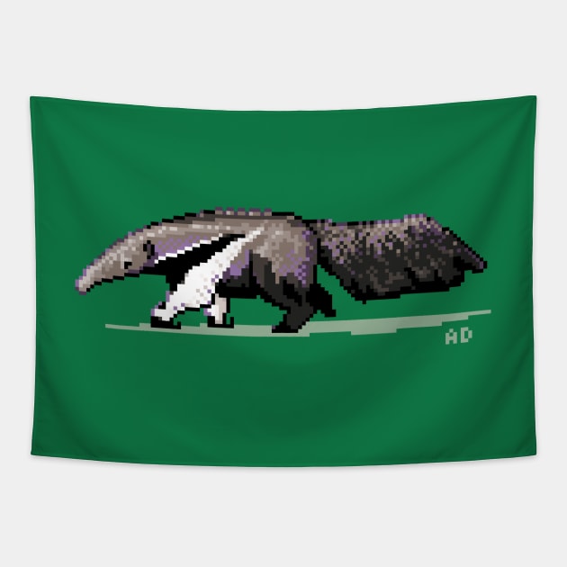 Tiny Giant Anteater Tapestry by Ashdoun