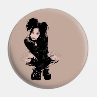 gothic girl Pin