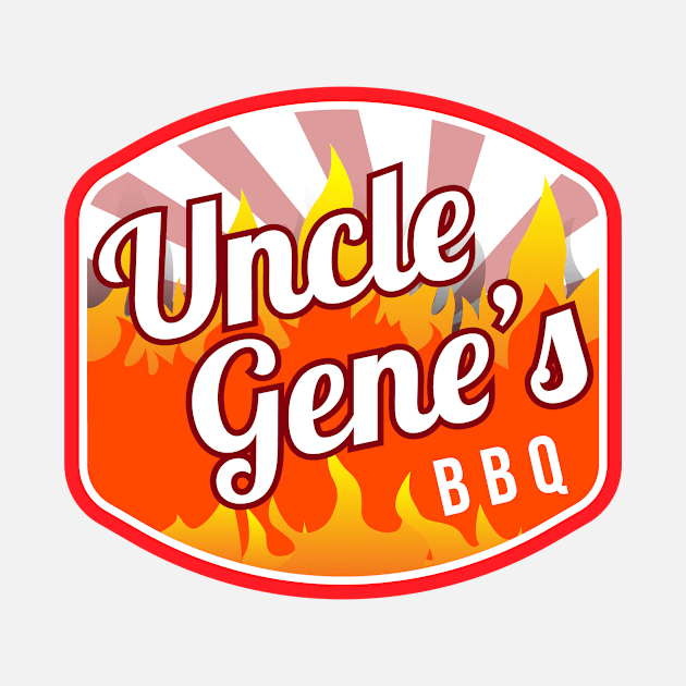 Uncle Gene’s BBQ Logo by denilathrop