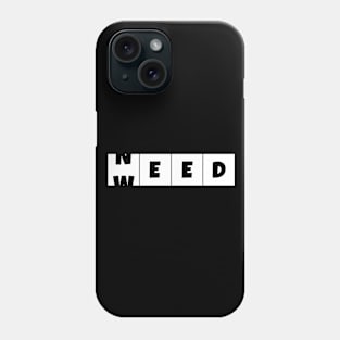 WEED IS NEED Phone Case