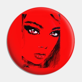 Red dawn Pin