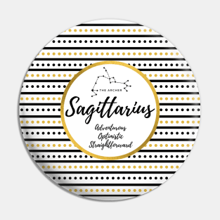 Zodiac Constellation | Sagittarius Pin