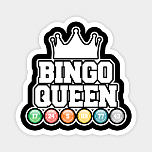 Bingo Queen Magnet