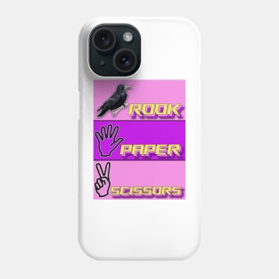 Rook, Paper, Scissors Phone Case