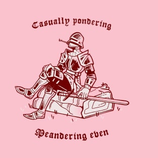Casually pondering T-Shirt