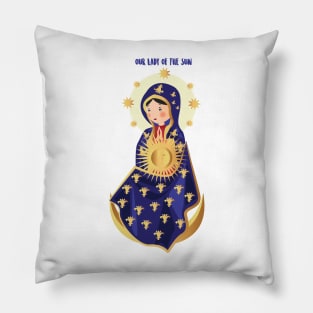 Nuestra señora del Sol Pillow