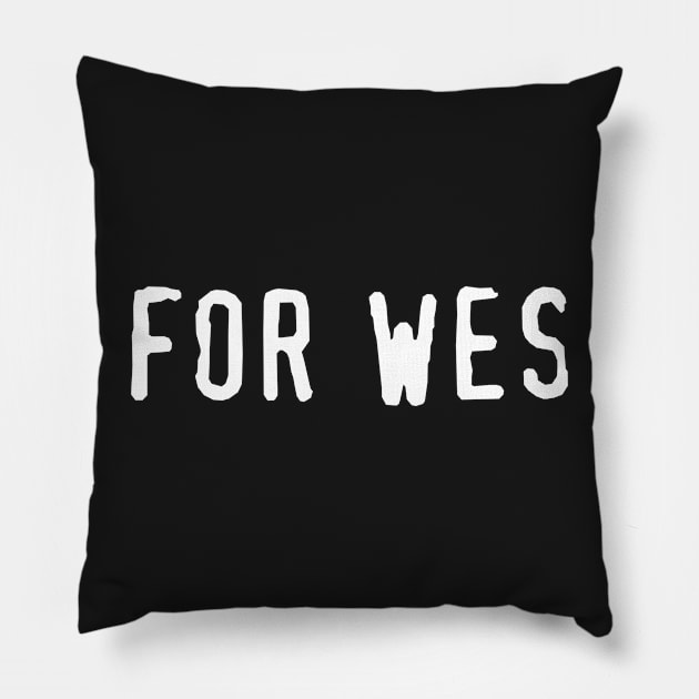 For Wes Pillow by danielctuck