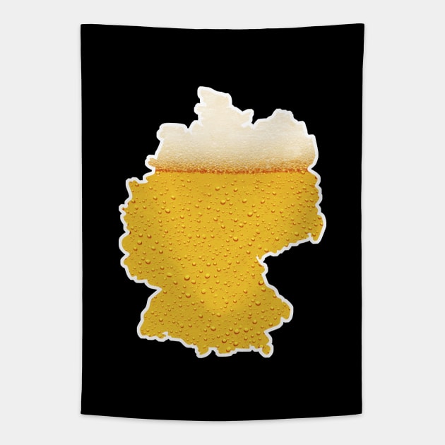 Germany country funny beer German soccer football Tapestry by LaundryFactory