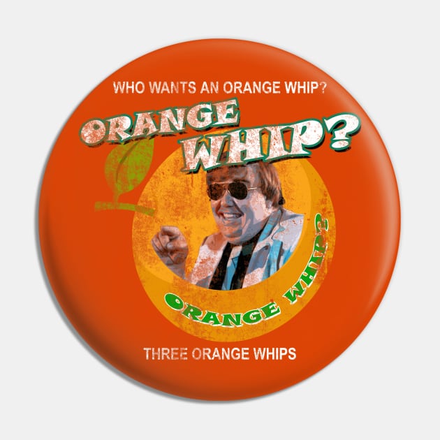 Orange whip? distressed Pin by hauntedjack