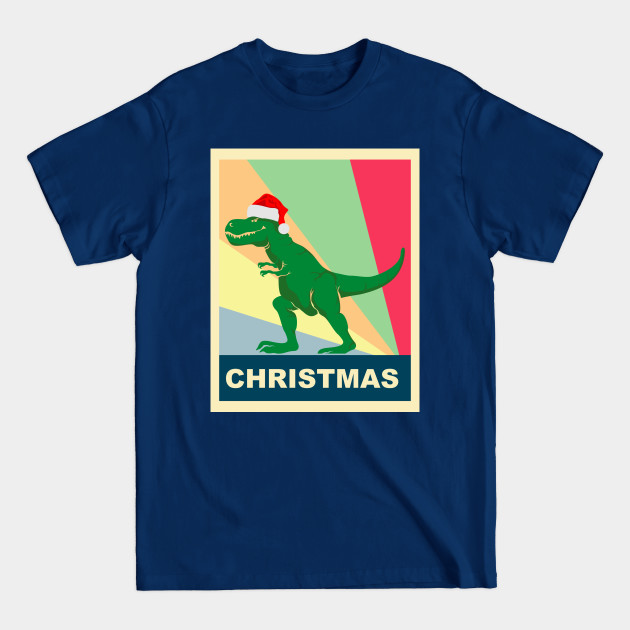 Disover dinosaurs celebrate Christmas - Merry Christmas - T-Shirt