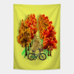 Bicycle on Autumn Tapestry