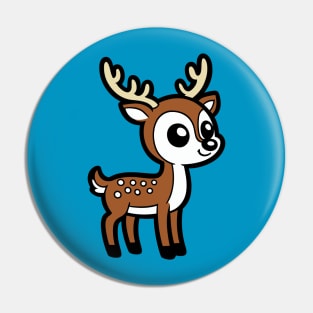 Cartoon Deer Pin