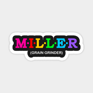 Miller - Grain grinder. Magnet