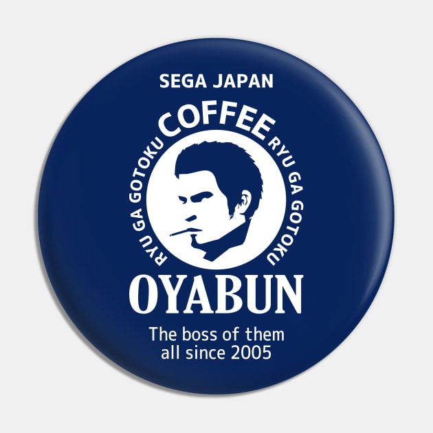 Oyabun Coffee Pin by YakuzaFan