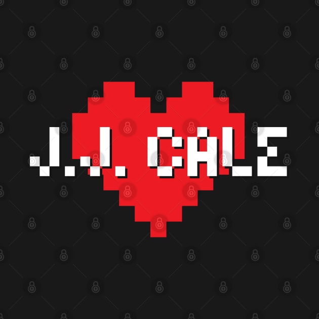 jj cale -> pixel art by LadyLily