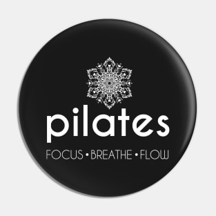 Pilates: Focus Breathe Flow Pin