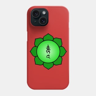 Tibetan Mantra Seed Syllable Bija Of Green Tara Phone Case