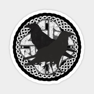 Odin's Ravens Huginn & Muninn Magnet