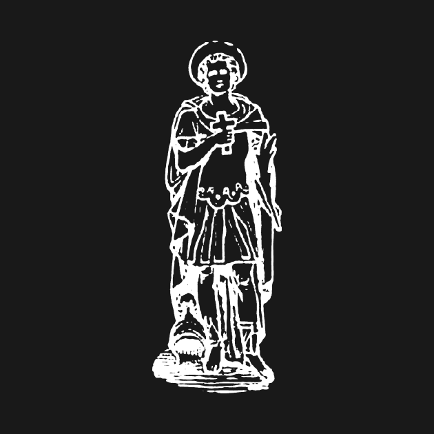 Saint Cosmas 02 - Catholic TShirts by VSG by Very Simple Graph