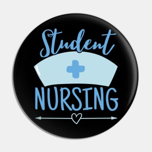 Pastel Nurse Students Nursing Blue Pin