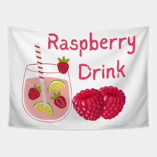 Raspberry Drink Tapestry