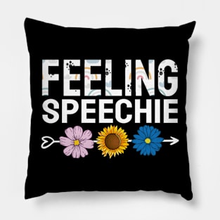 Feeling Speechie - SLP Shirt Pillow