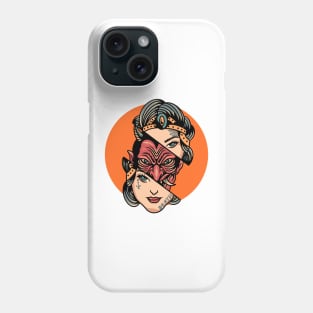 devil inside tattoo Phone Case