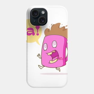 The Pink Palace - Coffee Lovers - La! Off to Work Phone Case