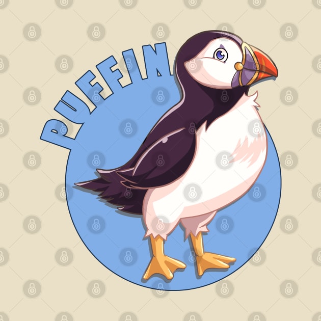 Puffin Logo by EdgeKagami