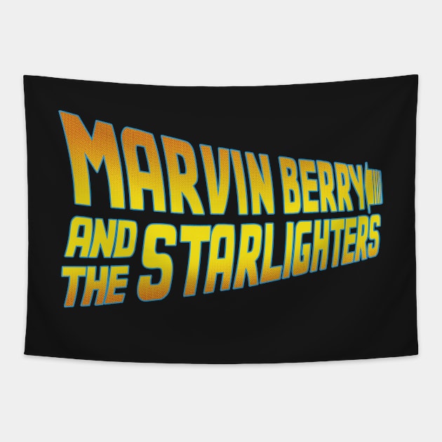 Marvin Berry And The Starlighters Tapestry by TrulyMadlyGeekly