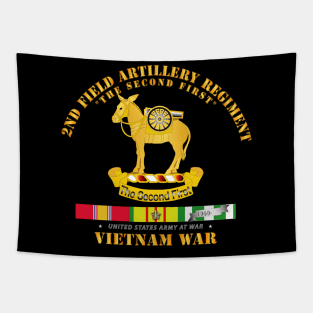 2nd Field Artillery Regiment - Vietnam w SVC Tapestry