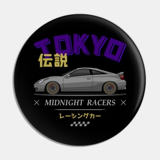 Tuner Silver Celica MK7 JDM Pin