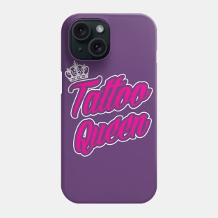 Tattoo Queen (white) Phone Case