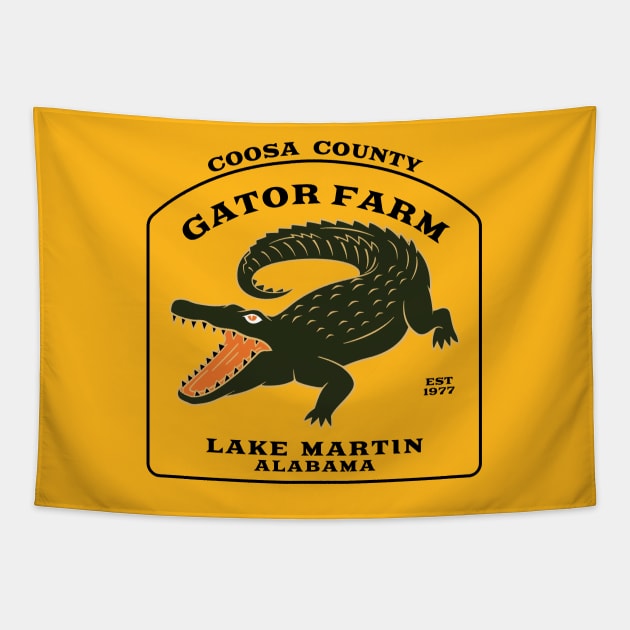 Coosa County Gator Farm • Lake Martin Tapestry by Alabama Lake Life