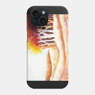 Autumn Trees and Grasses Phone Case