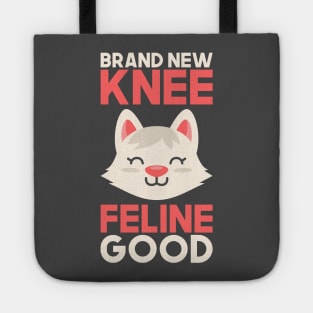 Knee Replacement Cat Lover Gift Tote