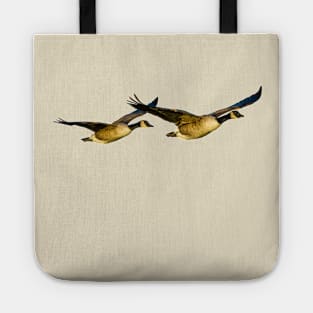 Incoming Canada Geese Tote