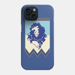 Blue Lions Banner Phone Case