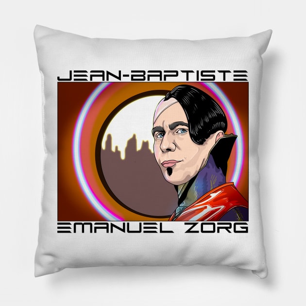 ZORG Pillow by Eyeballkid-