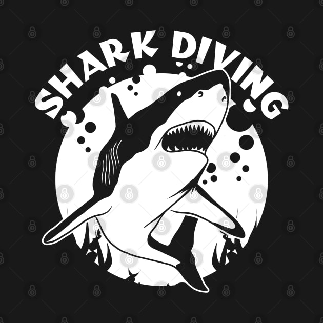 Shark Diving - Swimming With Sharks by TMBTM