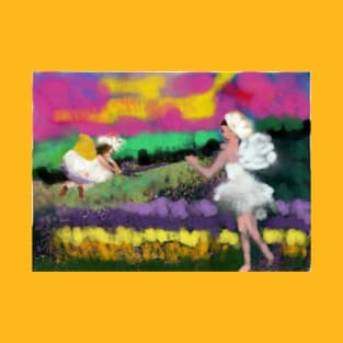 Fairies in the flower field T-Shirt