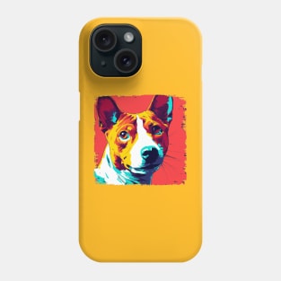 Basenji Pop Art - Dog Lover Gifts Phone Case