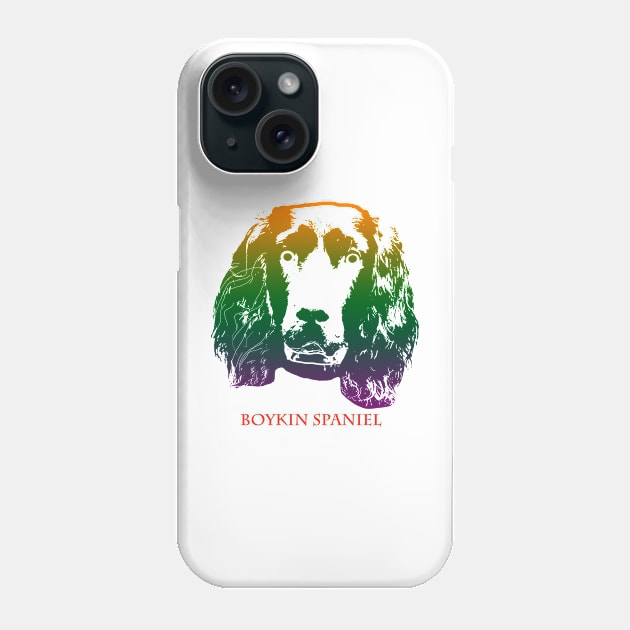 The boykin spaniel head is Violet, Green, Orange Phone Case by best seller shop