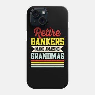 Funny Loan Officer Retro Vintage I'm a Banker Phone Case