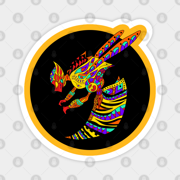 tribal aztec bee queen ecopop - Tribal Tattoo - Magnet | TeePublic tribal aztec bee queen ecopop - Tribal Tattoo - Magnet | TeePublic